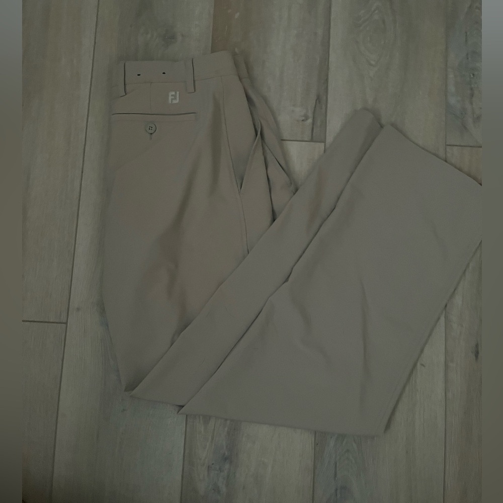 FootJoy Men's Beige Performance Golf Pants  30x32